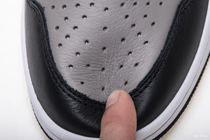 OG  1 555088-013 Retro Black Gray Air Shadow Jordan High 0313